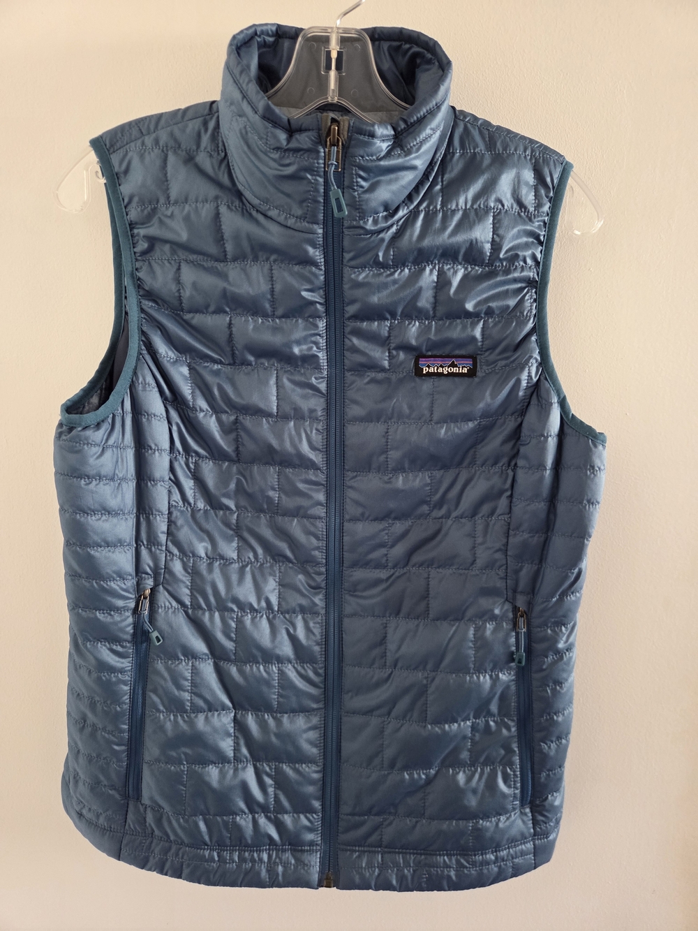 Patagonia Quilted Vest in Slate Blue